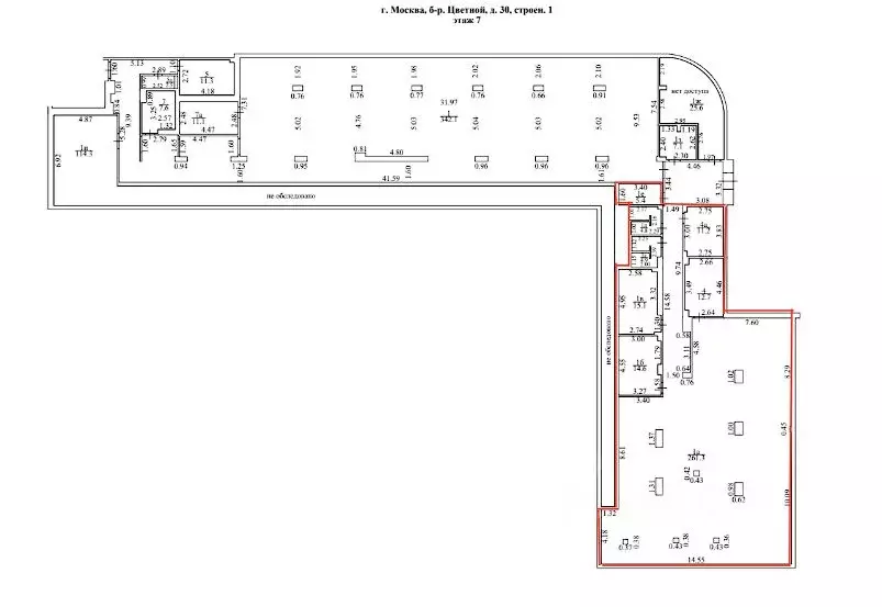 Офис в Москва Цветной бул., 30С1 (376 м) - Фото 2
