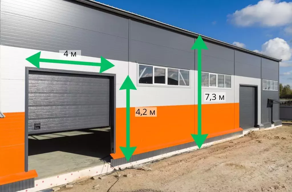 Склад в Ленинградская область, Ломоносовский район, Аннинское ... - Фото 2