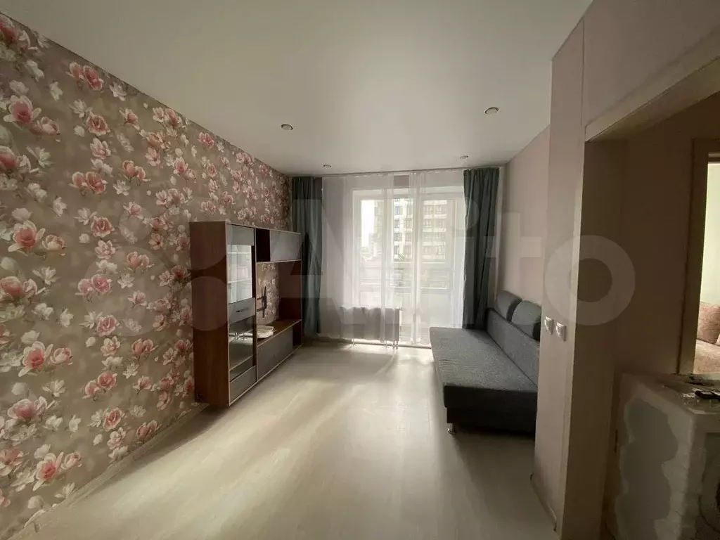 1-к. квартира, 35 м, 2/7 эт. - Фото 1