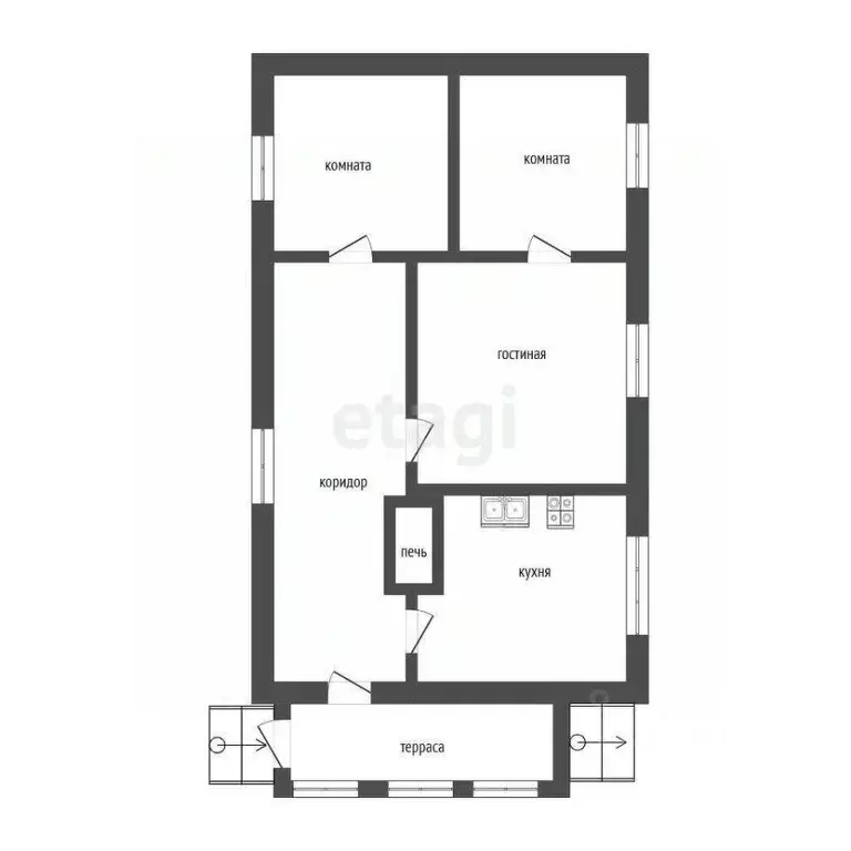 Дом в Челябинская область, Сосновский муниципальный округ, пос. ... - Фото 2