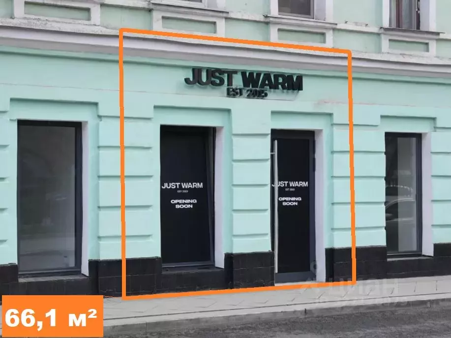 Помещение свободного назначения в Москва Богословский пер., 16/6С1 (66 ... - Фото 1