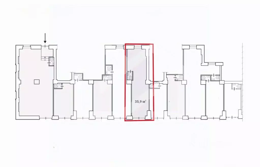 Помещение свободного назначения в Москва ул. Дмитрия Ульянова, 10/1К1 ... - Фото 2