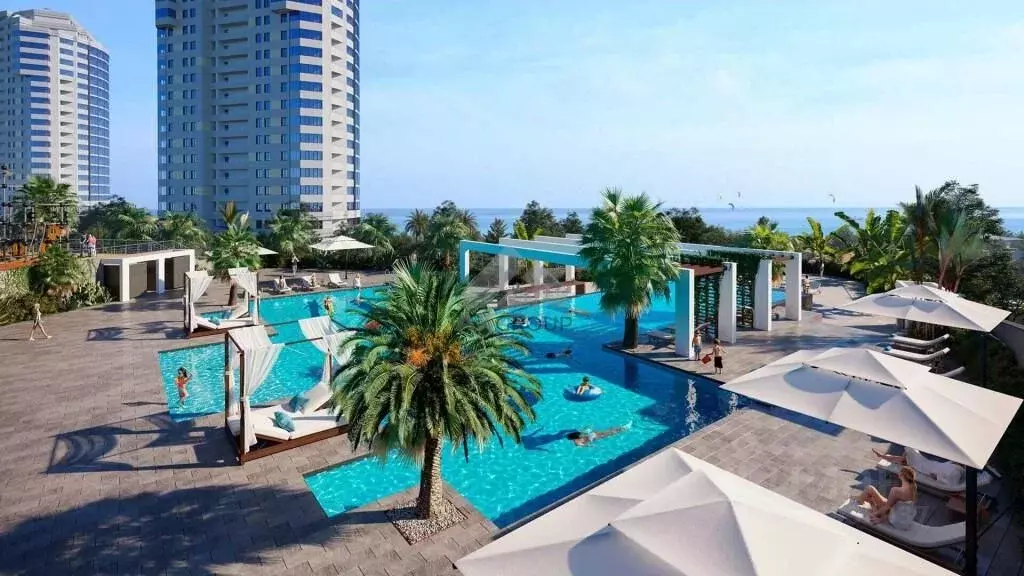 Студия Краснодарский край, Сочи ул. Ленина, 298Бк5 (33.0 м) - Фото 0