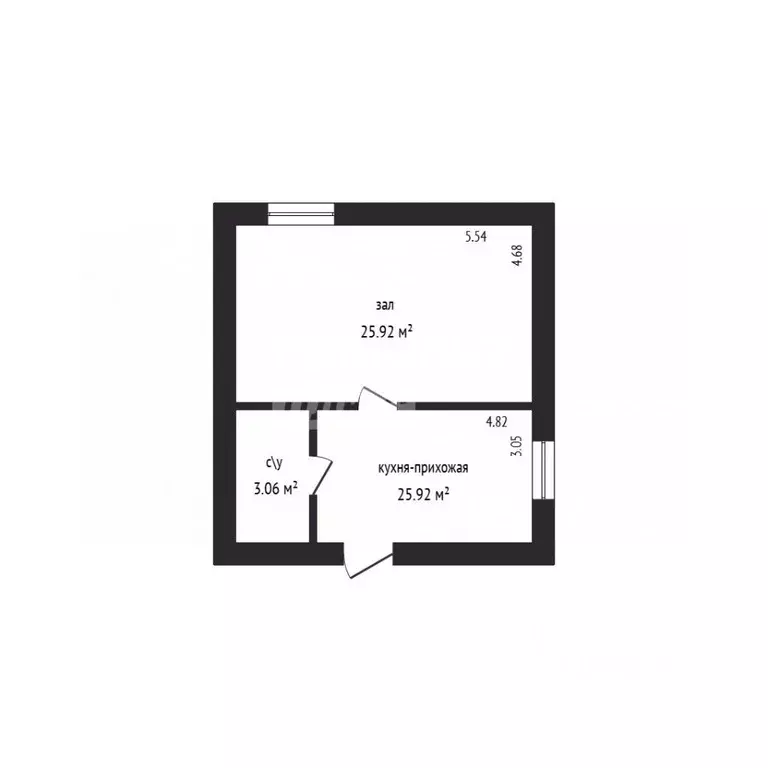 1-к кв. Дагестан, Дербент ул. Сальмана, 53 (43.0 м) - Фото 2