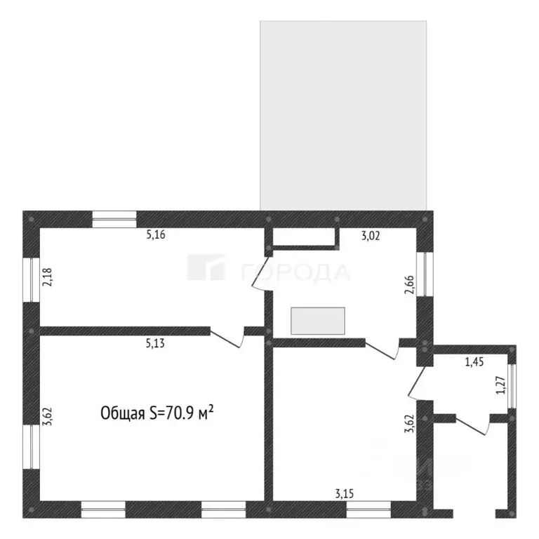 Дом в Кемеровская область, Новокузнецк ул. Красилова, 42 (71 м) - Фото 2