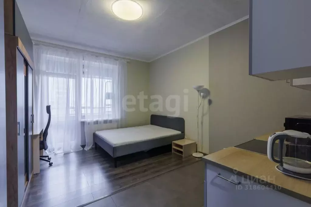 Студия Санкт-Петербург Серебристый бул., 19к2 (26.1 м) - Фото 1