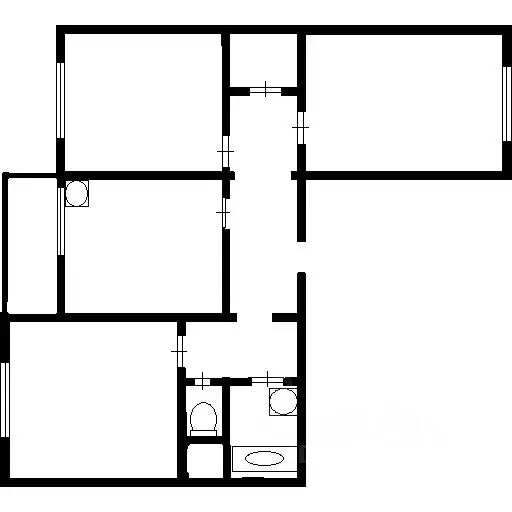 3-к кв. Санкт-Петербург просп. Пятилеток, 19 (80.0 м) - Фото 1