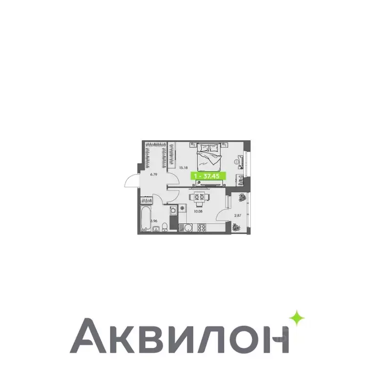 1-к кв. Архангельская область, Архангельск Ломоносовский округ,  ... - Фото 1