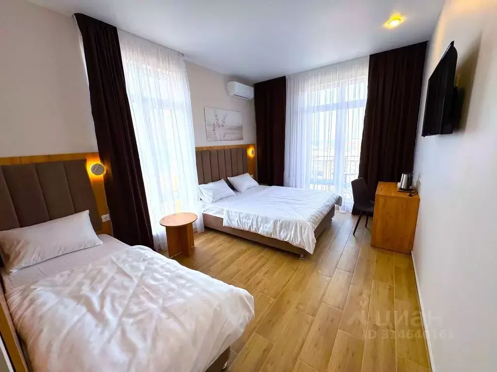 Комната Краснодарский край, Анапа ул. Пальмовая, 2 - Фото 1