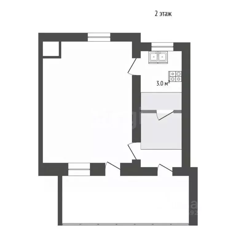 2-к кв. Тамбовская область, Тамбов Носовская ул., 4 (39.7 м) - Фото 2