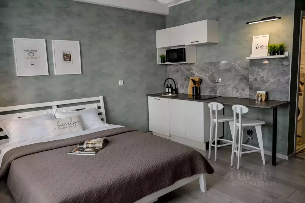 Студия Ставропольский край, Ставрополь № 35 мкр, ул. А. Савченко, 38к2 ... - Фото 1