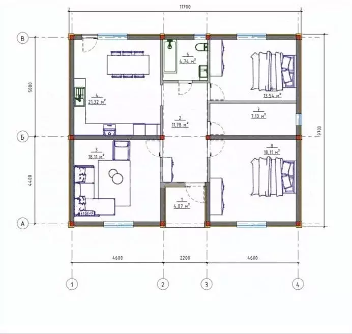 Дом в Краснодарский край, Новороссийск городской округ, Семигорский ... - Фото 2