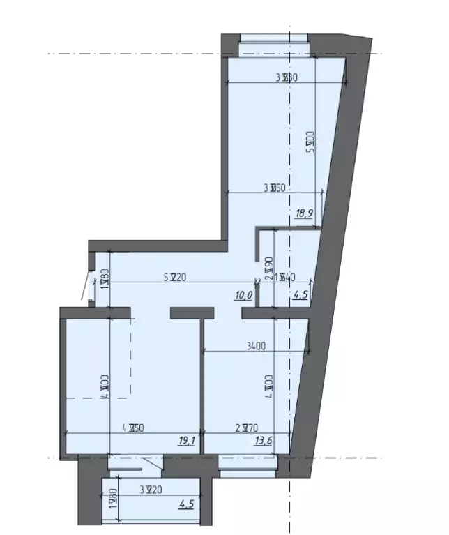 Продаётся 2-к квартира, 66 м - Фото 1