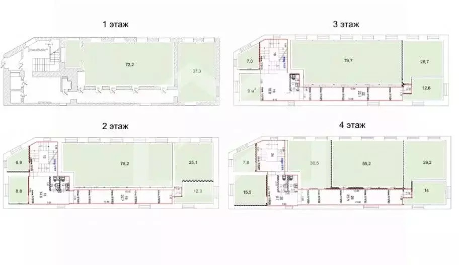 Помещение свободного назначения в Москва Бутырская ул., 76С4 (695 м) - Фото 2
