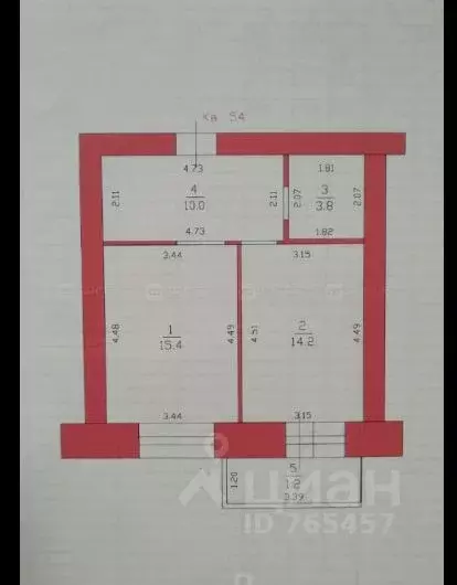 1-к кв. Татарстан, Казань 3-й кв-л, Салават Купере жилой комплекс ... - Фото 2