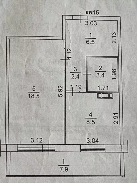 1-к кв. Томская область, Томск Ленская ул., 57 (43.0 м) - Фото 0