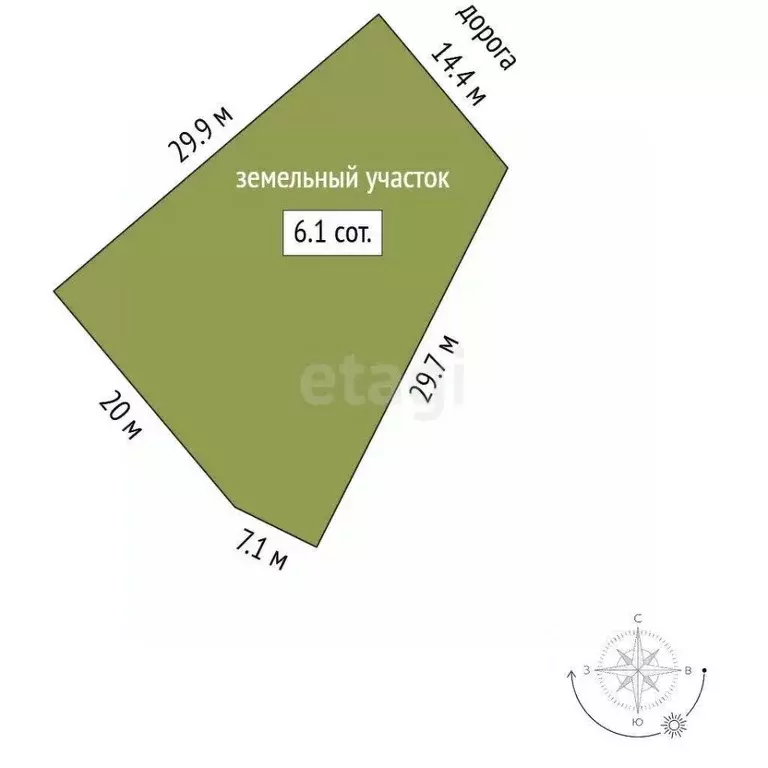 Участок в Крым, Симферопольский район, Кольчугинское с/пос, с. ... - Фото 1