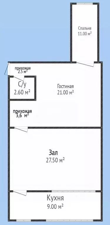 3-к кв. Дагестан, Махачкала ул. Магомеда Ярагского, 65В (76.0 м) - Фото 1
