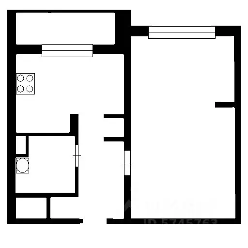 2-к кв. Москва ул. Василисы Кожиной, 13 (64.0 м) - Фото 2