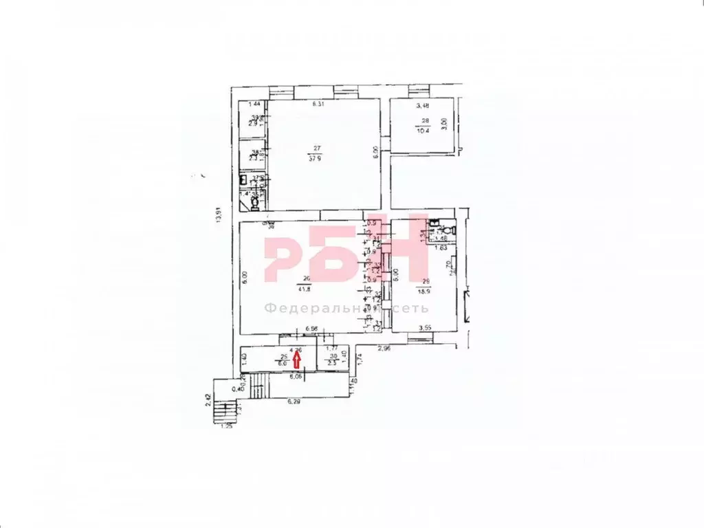 Офис в Тюменская область, Тюмень ул. Василия Гольцова, 22 (132 м) - Фото 2
