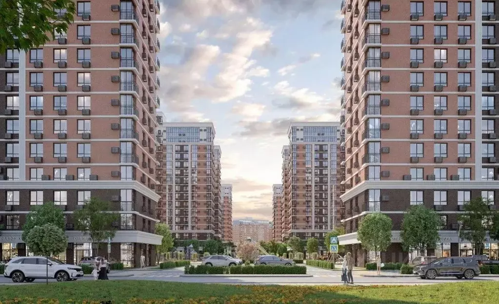 1-к кв. Краснодарский край, Краснодар ул. Ивана Беличенко, 95к1 (44.1 ... - Фото 1