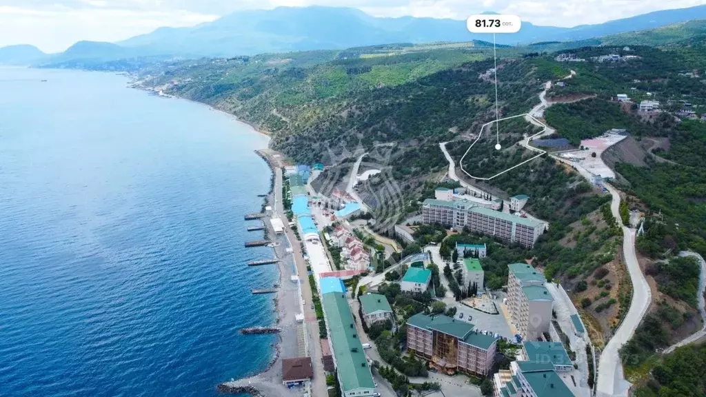 Участок в Крым, Алушта муниципальный округ, пос. Семидворье пер. ... - Фото 1