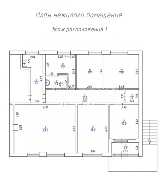 Офис в Удмуртия, Ижевск ул. 10 лет Октября, 22 (106 м) - Фото 2
