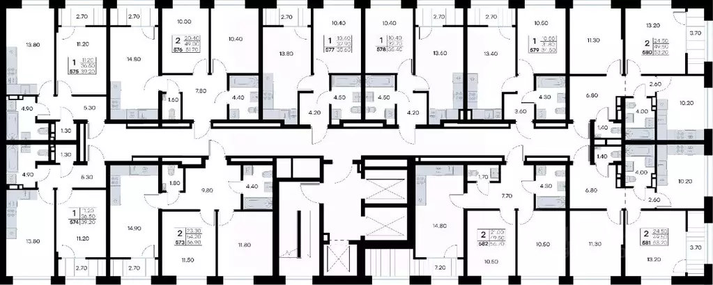 2-к кв. Приморский край, Владивосток ул. Нейбута, 135 (53.2 м) - Фото 1