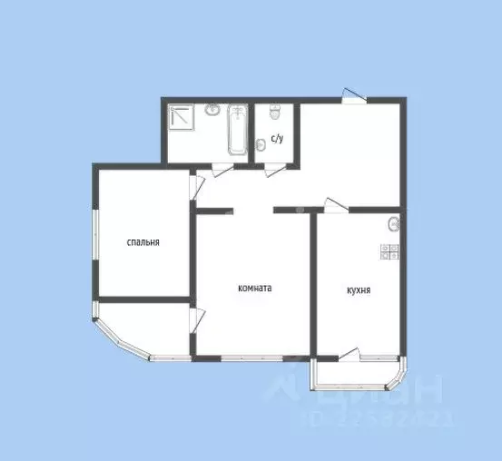 2-к кв. Удмуртия, Ижевск ул. 10 лет Октября, 17А (74.9 м) - Фото 2