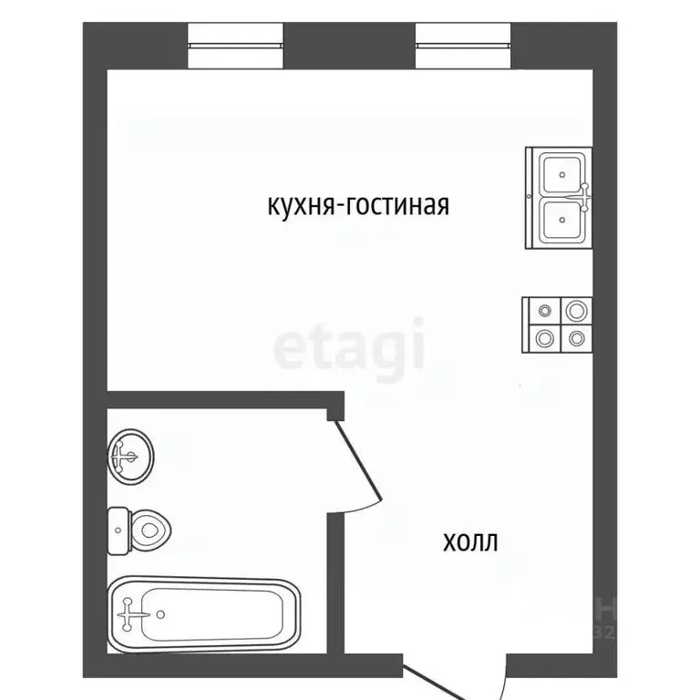 Комната Владимирская область, Муром ул. Войкова, 2Б (19.7 м) - Фото 2