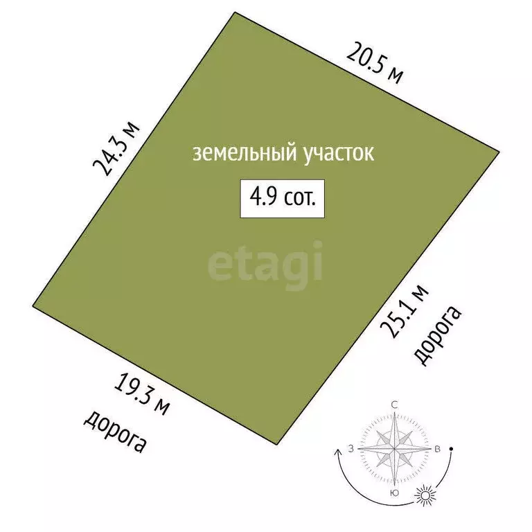 Дом в Тюмень, СНТ Лесник, Вишнёвая улица (25 м) - Фото 0