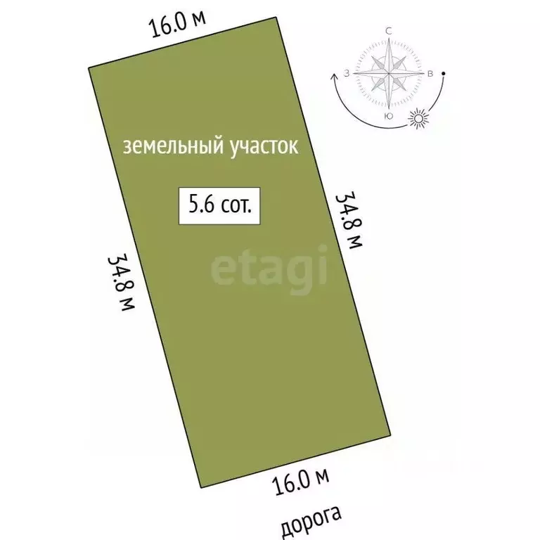 Участок в Тюменская область, Тюменский муниципальный округ, д. Елань ... - Фото 0