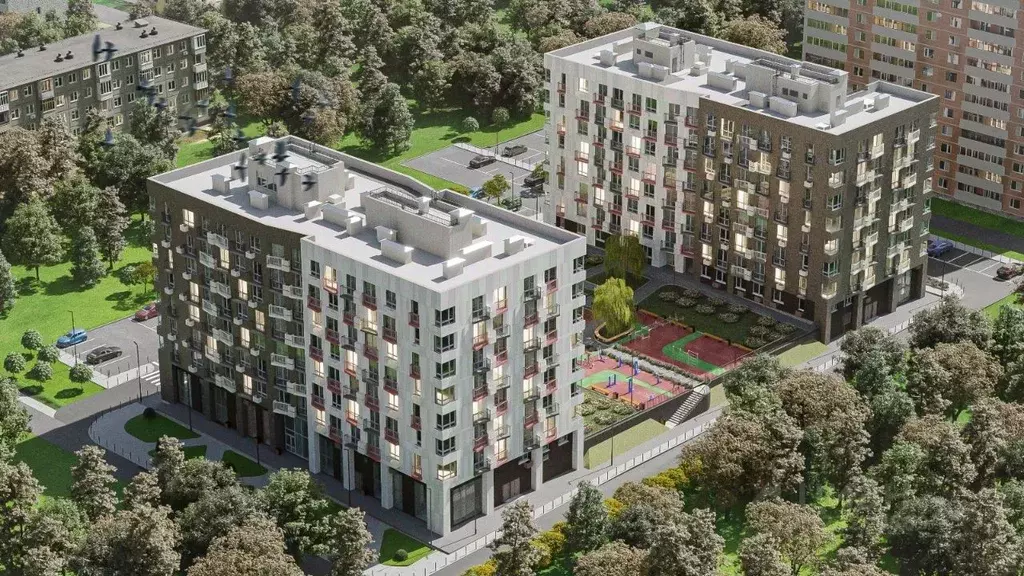 2-к кв. Московская область, Химки Сходня мкр, ул. Фрунзе, 30 (58.2 м) - Фото 2