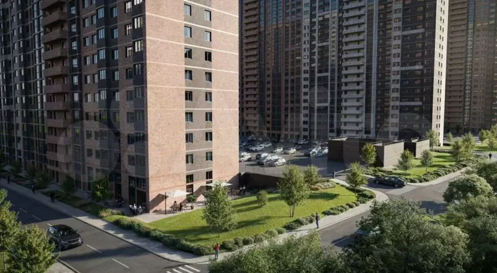 2-к. квартира, 53,7 м, 8/25 эт. - Фото 0