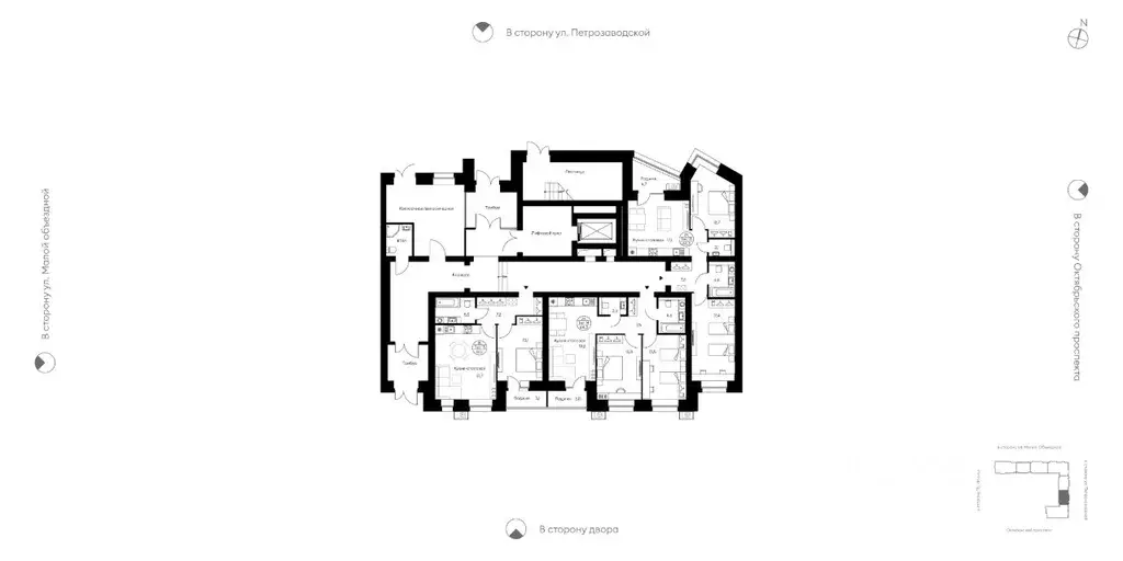 2-к кв. Коми, Сыктывкар Октябрьский просп., 139 (64.3 м) - Фото 2