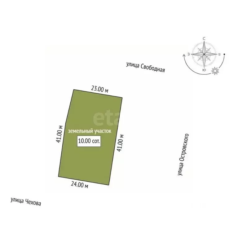 Участок в Амурская область, Благовещенск Свободная ул., 140 (10.0 ... - Фото 1