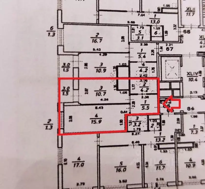 1-к кв. Санкт-Петербург ул. Подвойского, 8 (36.3 м) - Фото 2