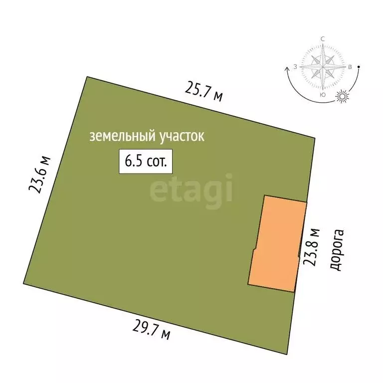 Дом в Бирск, Революционная улица (40.9 м) - Фото 0