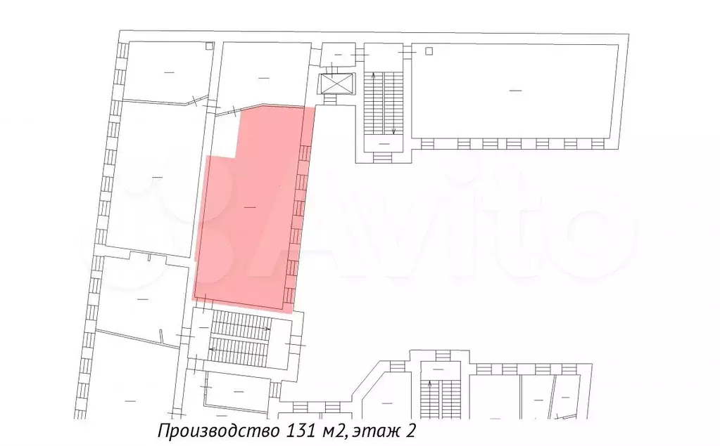 Швейная мастерская 131.1 м, 2 этаж, выделенная мощность - Фото 0