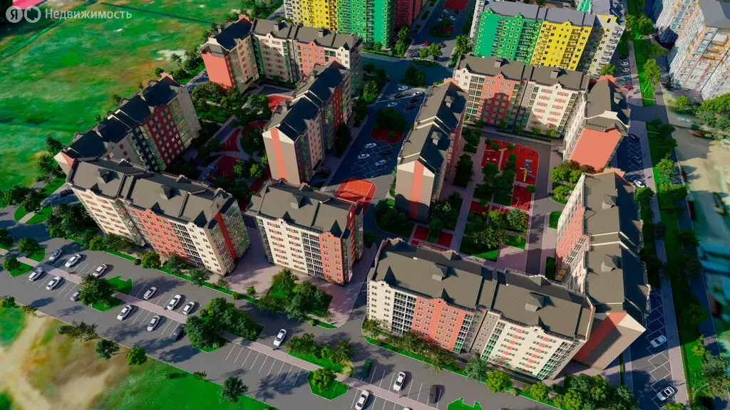 1-комнатная квартира: Краснодар, Византийская улица, 1 (45 м) - Фото 1