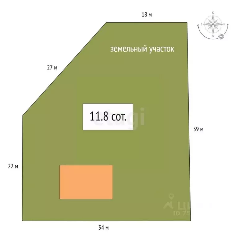 Участок в Алтай, Майминский район, с. Кызыл-Озек ул. Калиновая, 31 ... - Фото 2