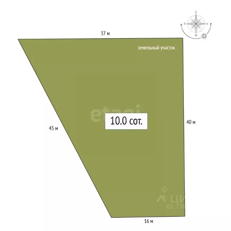 Участок в Алтай, Майминский район, с. Подгорное  (10.0 сот.) - Фото 1