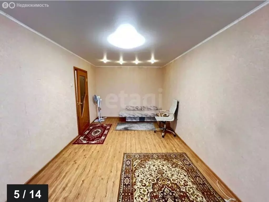 1-комнатная квартира: Тюмень, улица 50 лет Октября, 54 (33.8 м) - Фото 1