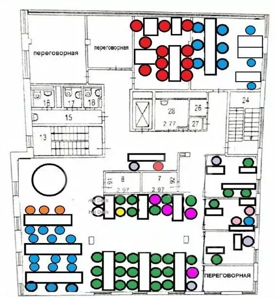 Помещение свободного назначения в Москва Барыковский пер., 2 (487 м) - Фото 2