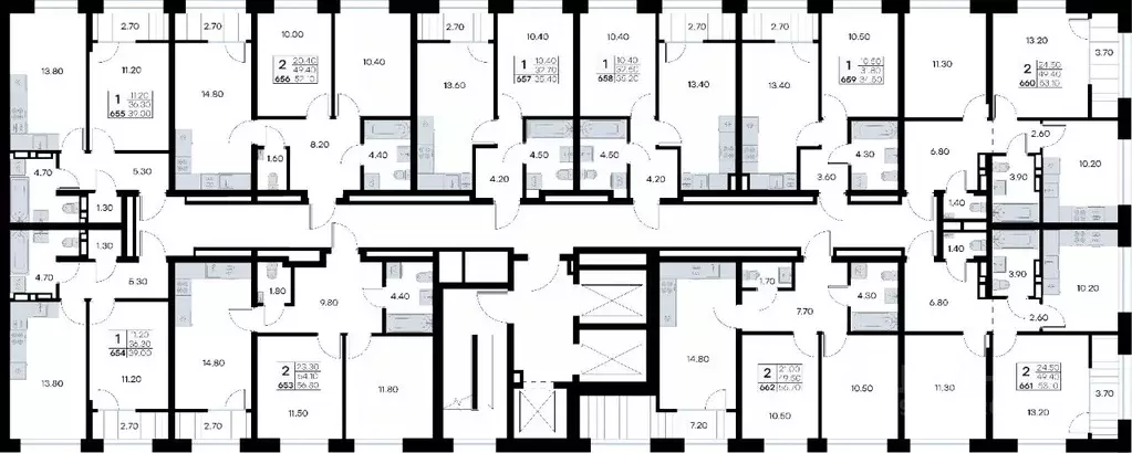 2-к кв. Приморский край, Владивосток ул. Нейбута, 135 (53.1 м) - Фото 1