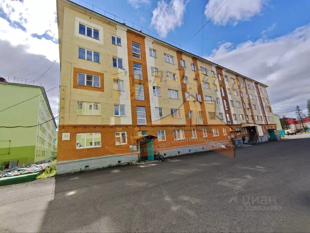 1-к кв. Красноярский край, Норильск ул. Строителей, 33 (29.0 м) - Фото 0