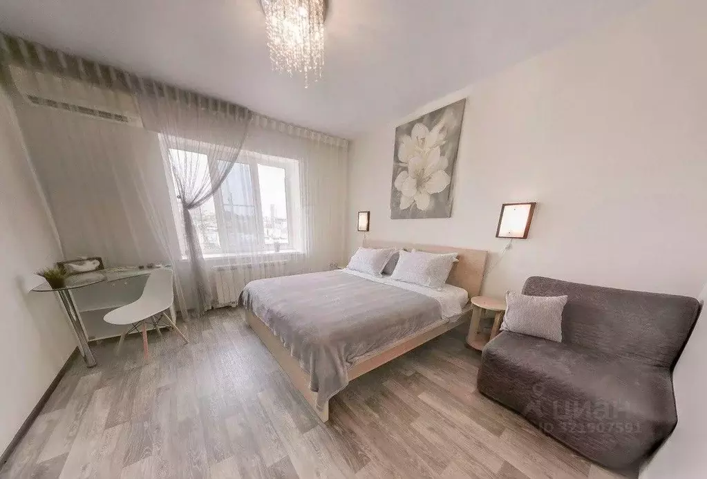 Комната Волгоградская область, Волжский просп. Имени Ленина, 308Ж (1.0 ... - Фото 1