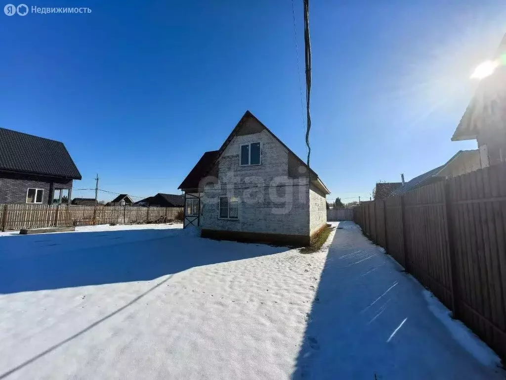 Дом в Новосибирский район, Верх-Тулинский сельсовет, посёлок Крупской, ... - Фото 1