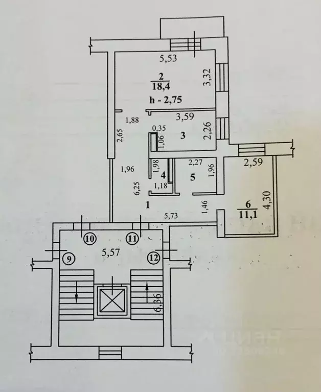 2-к кв. Иркутская область, Иркутск Крылатый мкр, 15 (61.1 м) - Фото 1