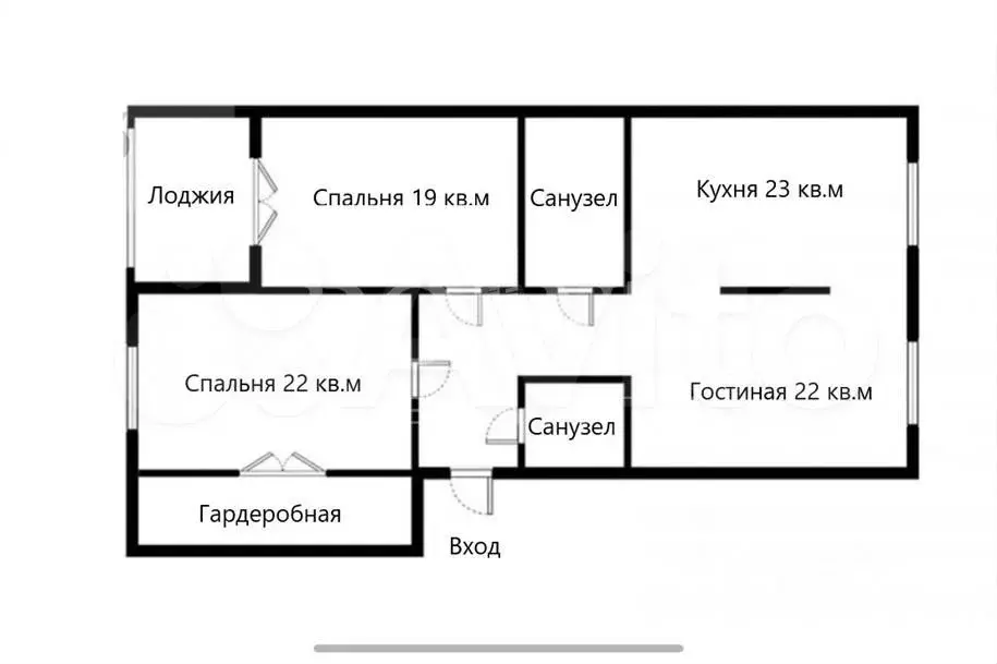 3-к. квартира, 130 м, 2/9 эт. - Фото 0